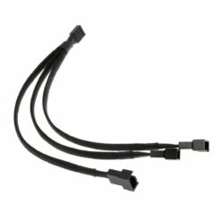 PMW 3-Way, 4 Pin Female to 2 x 3 Pin/1 x 4 Pin Male Fan Y Splitter