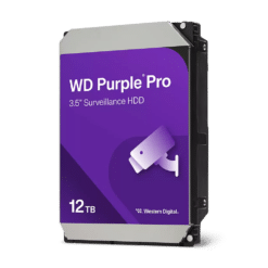 WD Purple Pro 12TB, SATA 6Gb/s, 7200 RPM, 3.5" HDD