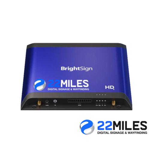 BrightSign HD225 <br> UltraHD Digital Signage I/O Player<br> <b><font color="#ad1715">22Miles Part#TRIN-DISI225</font></b>