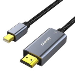 Mini DisplayPort to HDMI Cable, Thunderbolt 3 Compatible, 4K@30hz, 6ft