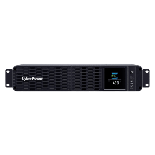 CyberPower CP1500PFCRM2U 2U Rack/Tower, 1500VA/1000W, 8 x 5-15R Outlets, LCD Display, Power Panel