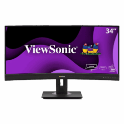 Viewsonic 34" UWQHD, Curved Display, 3440x1440, USB-C, HDMI, DP