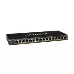 Netgear GS316 16-Port Gigabit Ethernet Unmanaged PoE+ Essentials Switch (115W)