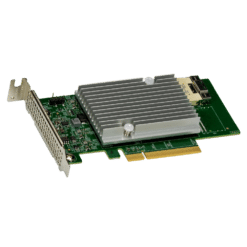 Supermicro Add-on card AOC-S3808L-L8iR, 8 Port 12Gb/s, SAS/SATA/PCIe RAID Controller, PCIe x8, RAID 0/1/10